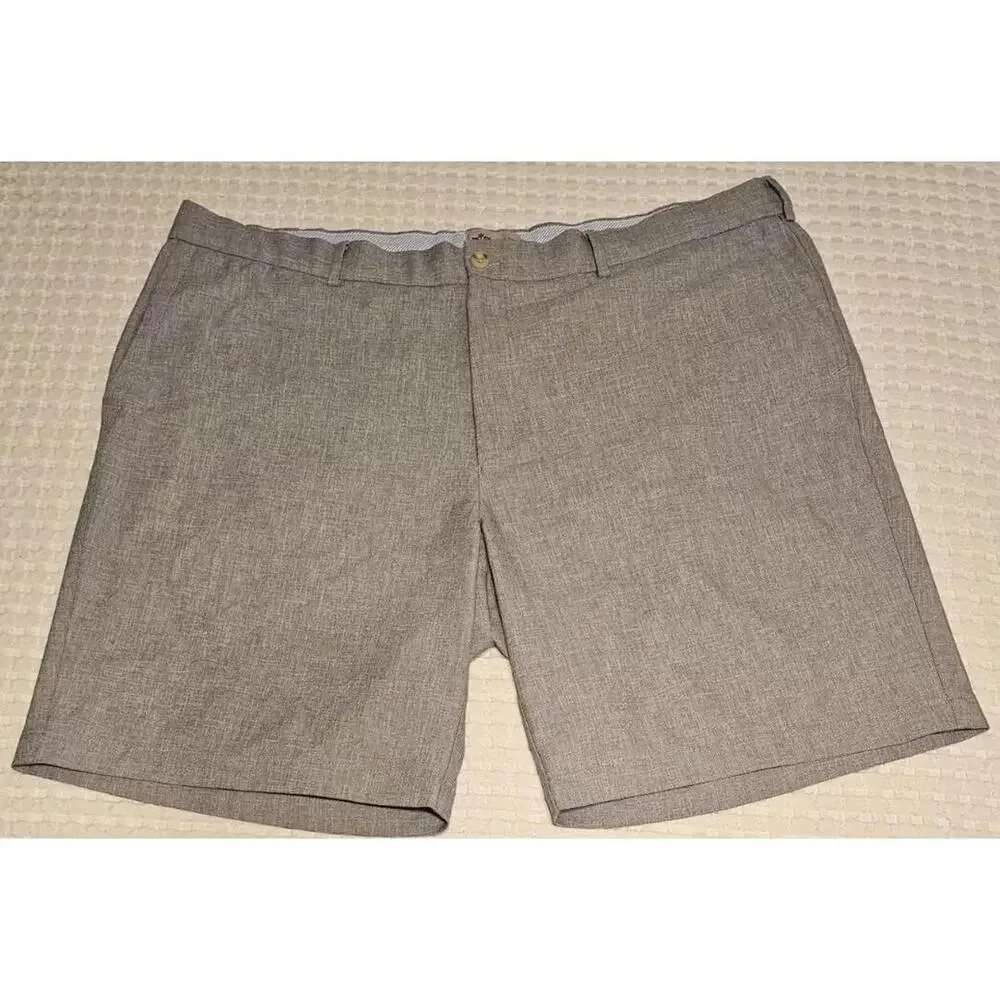 Mens 42 Peter Millar light Grey golf casual‎ shorts Excellent Condition